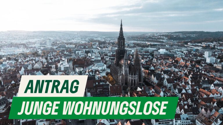 Situation von wohnungslosen jungen Menschen in Ulm