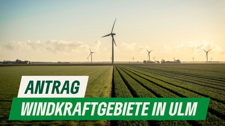 Windkraftgebiete in Ulm