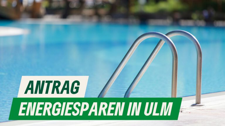 Zielwerttemperatur in städtischen Schwimmbädern senken