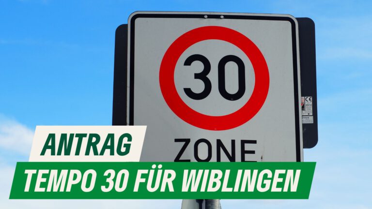 Tempo 30 für Wiblingen