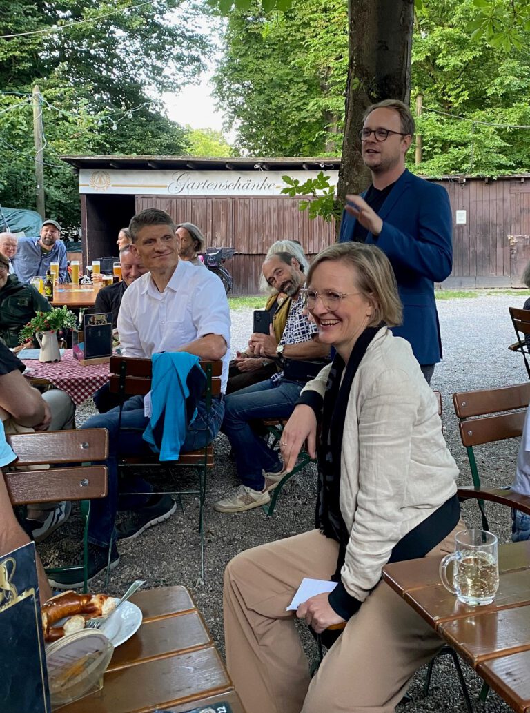 Bundesvorsitzende Franziska Brantner zu Besuch in Ulm